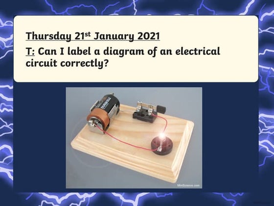 Simple circuit with activity | PPT