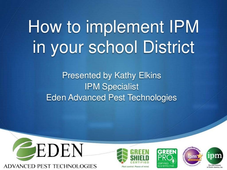 How To Implement Ipm In Your School District