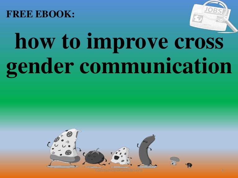How to improve cross gender communication pdf free download
