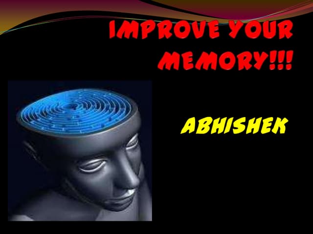increase MEMORY POWER