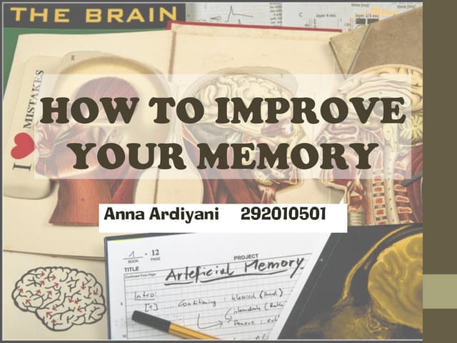 How to improve your memory
