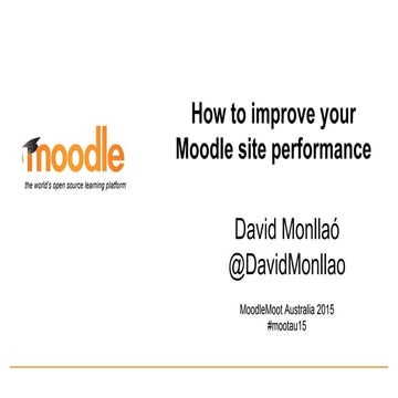 How to improve your moodle site performance