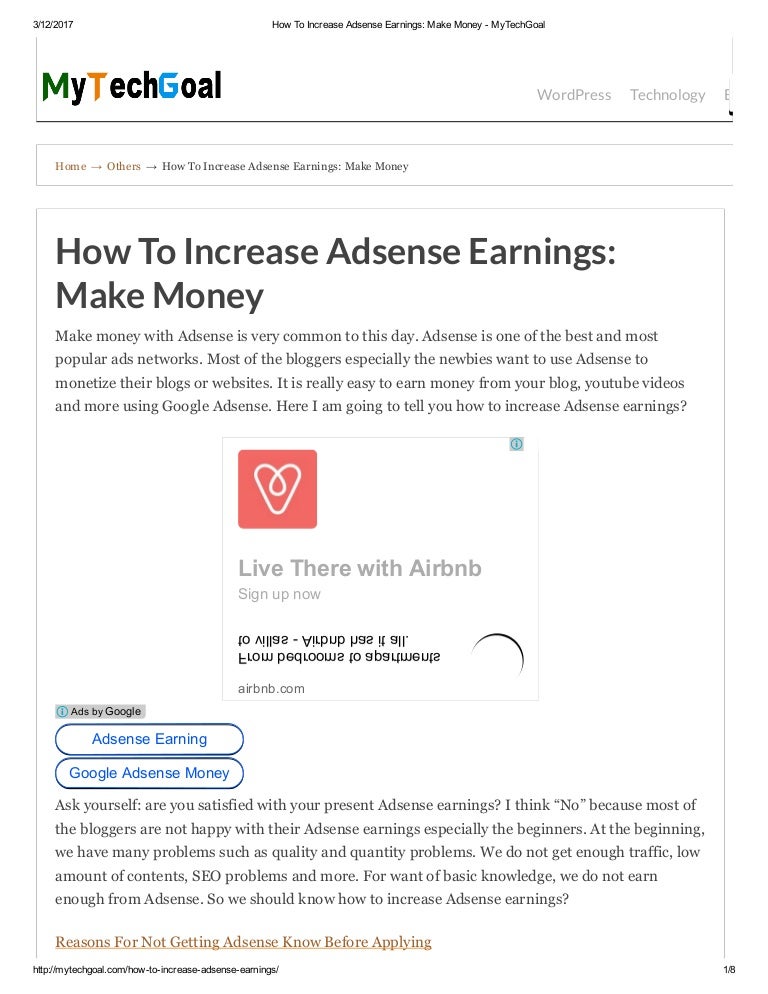 How to increase adse