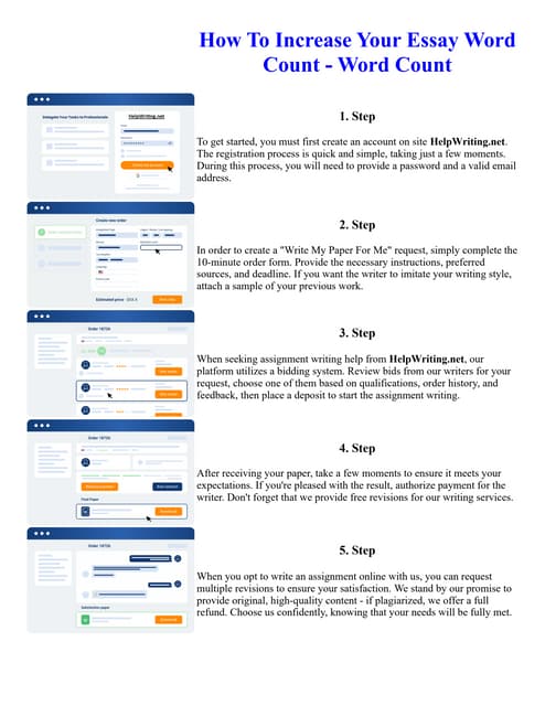 How To Increase Your Essay Word Count Word Count Pdf How To Increase Your Essay Word Count Word Count Pdf