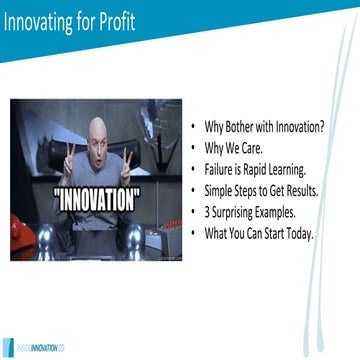 How to Innovate for Profit - insideinnovation.co