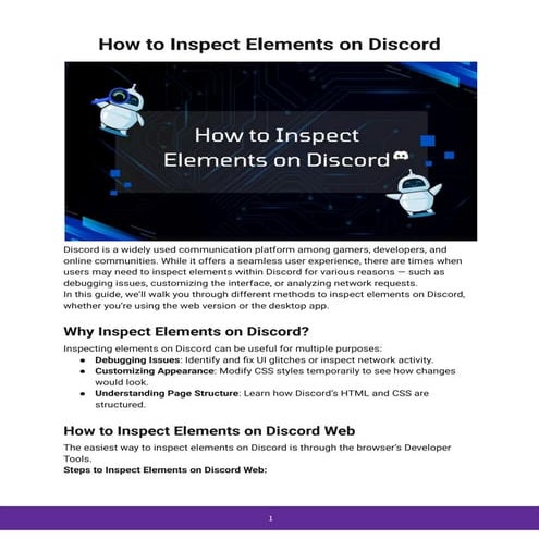 How to Inspect Elements on Discord??????