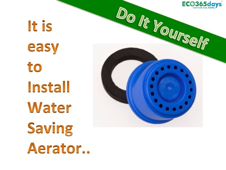 How to install Aerator's on Tap