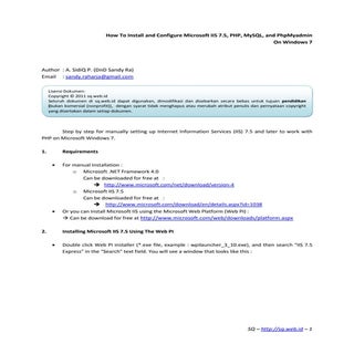How to install and configure micros...