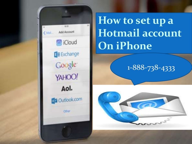 How to install hotmail on iphone