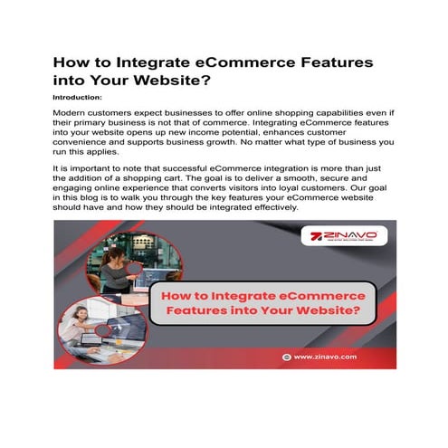 How to Integrate eCommerce Features into Your Website.pdf