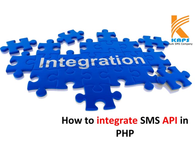 How to Integrate SMS API in PHP