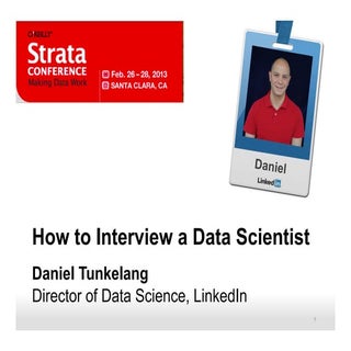 How to Interview a Data Scientist