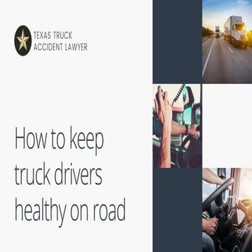 Winter Driving Tips for Truck Drivers | PPT