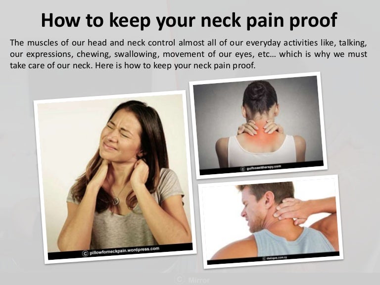 sudden neck pain while sleeping