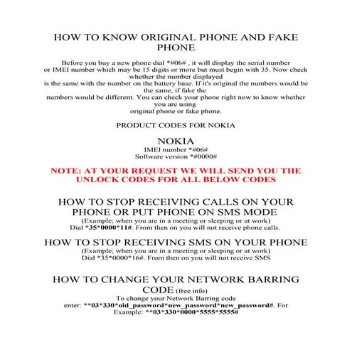 How to know original phone and fake phone