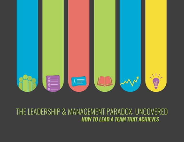 How to lead a team that achieves ! 