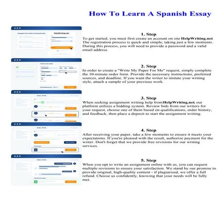 How To Learn A Spanish Essay