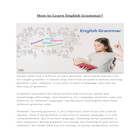 How to Learn English Grammar.pdf