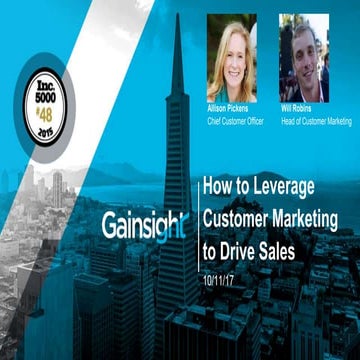 How to leverage customer marketing to drive sales