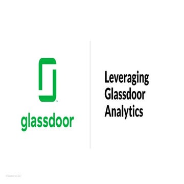 Leveraging Glassdoor Analytics
