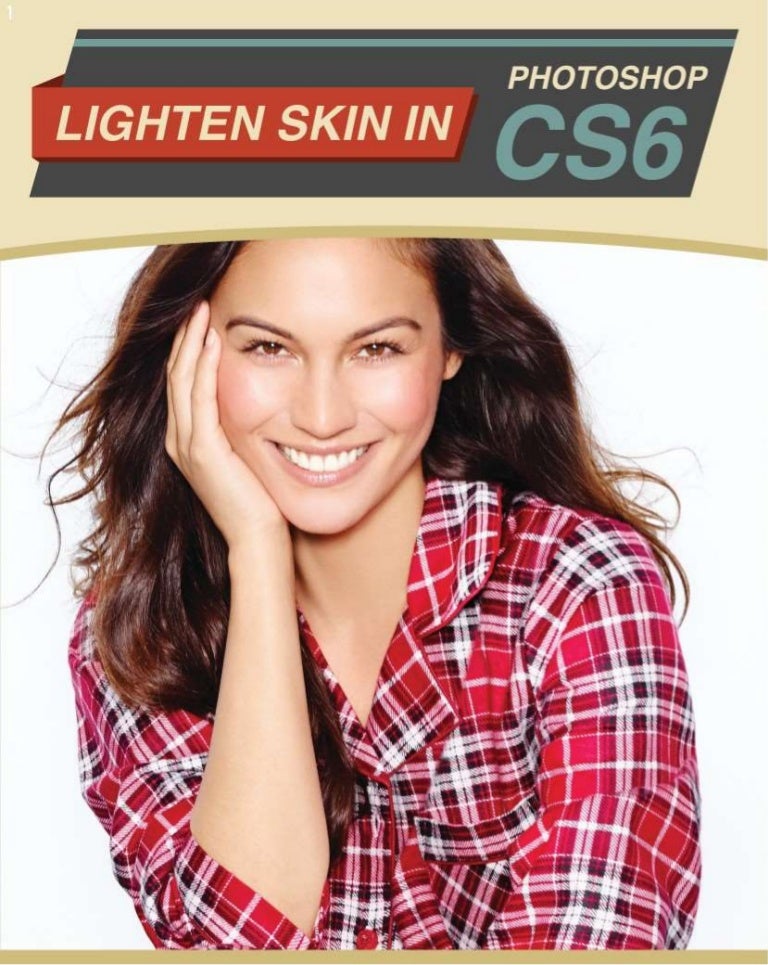 How to lighten skin in cs6