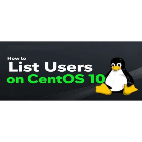 How to List All Users on CentOS 10  .pdf