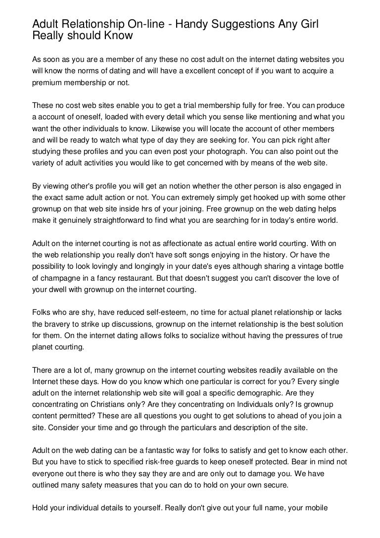 Is there danger in giving full name on dating site video