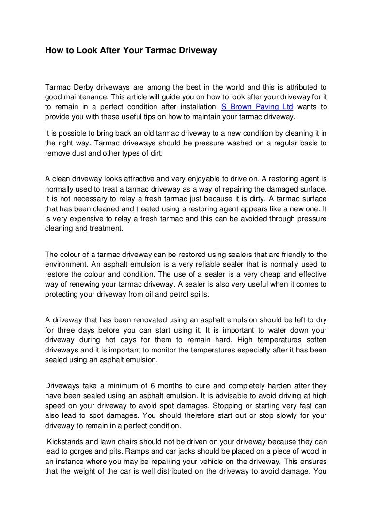 How To Write A Thesis For A Persuasive Essay Howtolookafteryourtarmacdrivewayphpappthumbnailjpgcb High School Memories Essay also English Literature Essay Topics How To Look After Your Tarmac Driveway Essay Thesis Statement