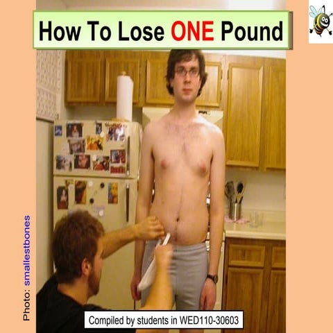 How to Lose ONE Pound!