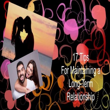 How to maintain good relationship | PPTX