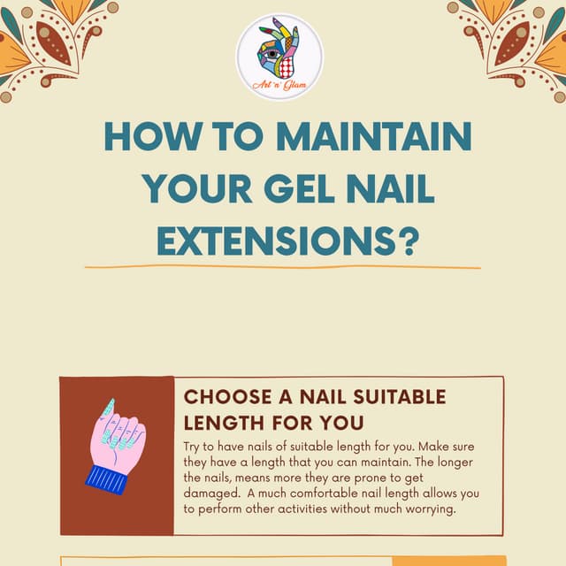 Maintain Gel Nail Extensions Use Light Colors & Keep Nails