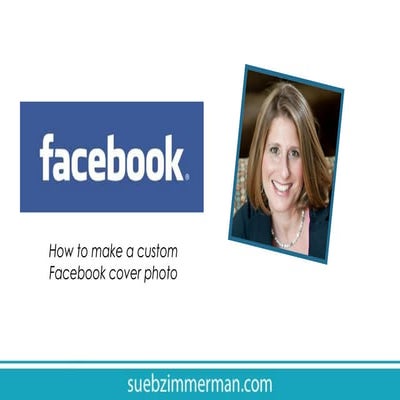 How to make a custom facebook cover photo 