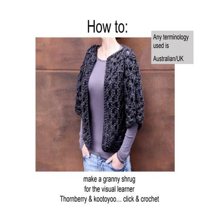 How to make a granny shrug