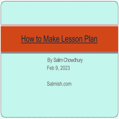 How to make a Lesson Plan.pptx