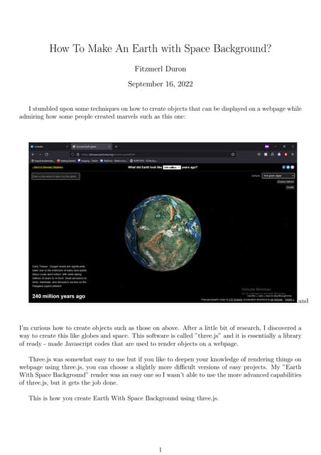 How to make an Earth with Space Background.pdf