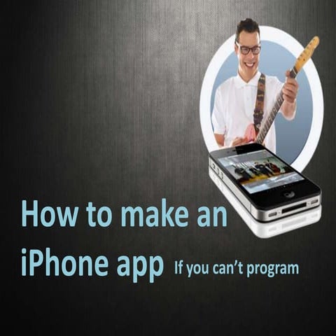 How to make an iPhone app