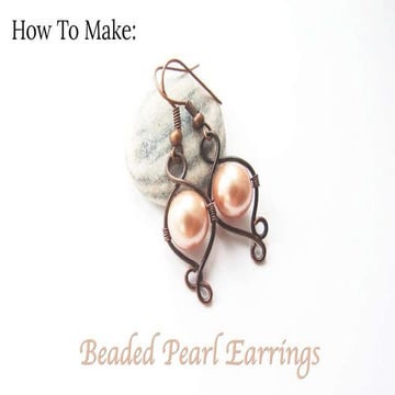 How to Make Beaded Pearl Earrings DIY Jewelry Making Tutorial | PPTX