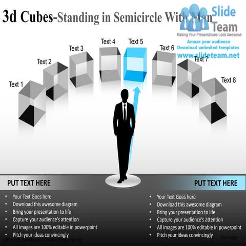 How to make ceo decisions from multiple choices in semi circle power point sl...