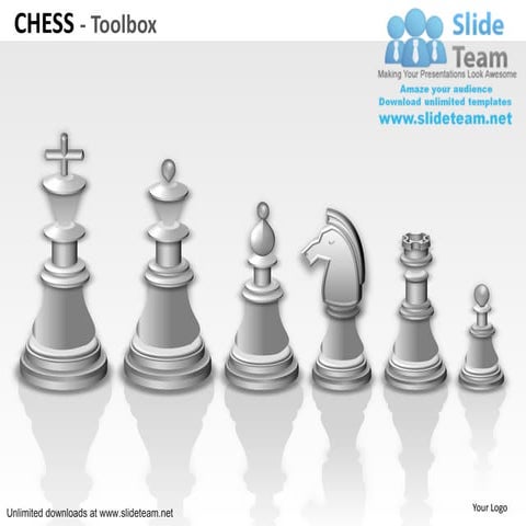 How to create make crown chess pieces power point slides and ppt ...