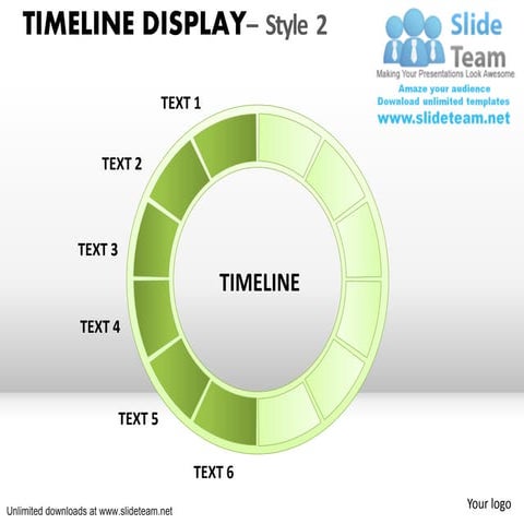 How to make circle timeline diagram power point slides and ppt templates