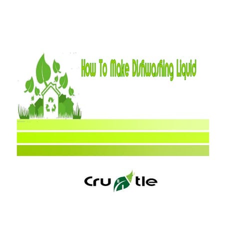 How To Make Dishwashing Liquid