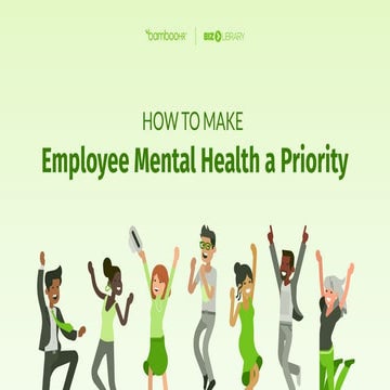 How to Make Employee Mental Health a Priority