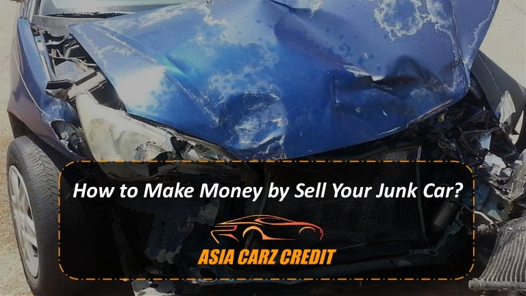 how do i sell a junk car