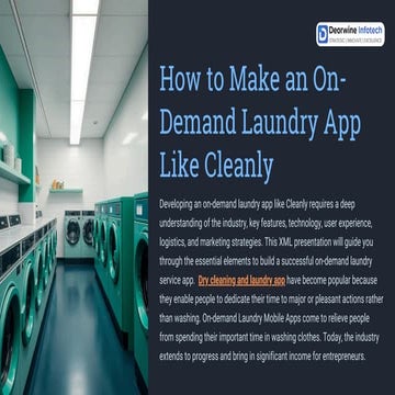 How to Make on Demand Laundry App Like Cleanly.pdf