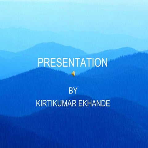 How to make presentation