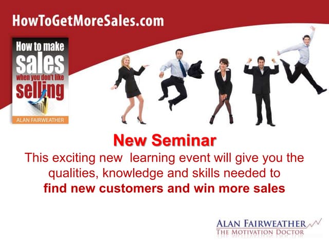 How to make sales when you don't li...