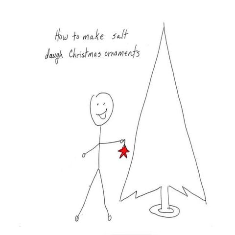 How tomakesaltdoughornaments