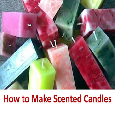 Candle Making Lesson Plan - Unbound Stockton | PDF