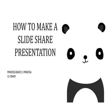 How to make slideshare ppt