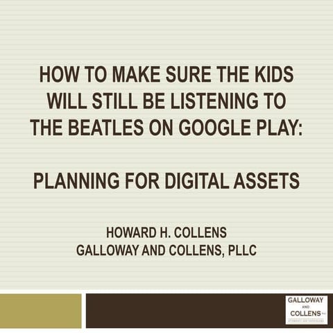 How to Make Sure the Kids Will Still Be Listening to The Beatles on Google Pl...